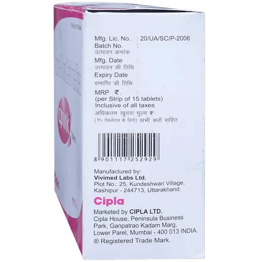 cpink 100mg tablet 15's